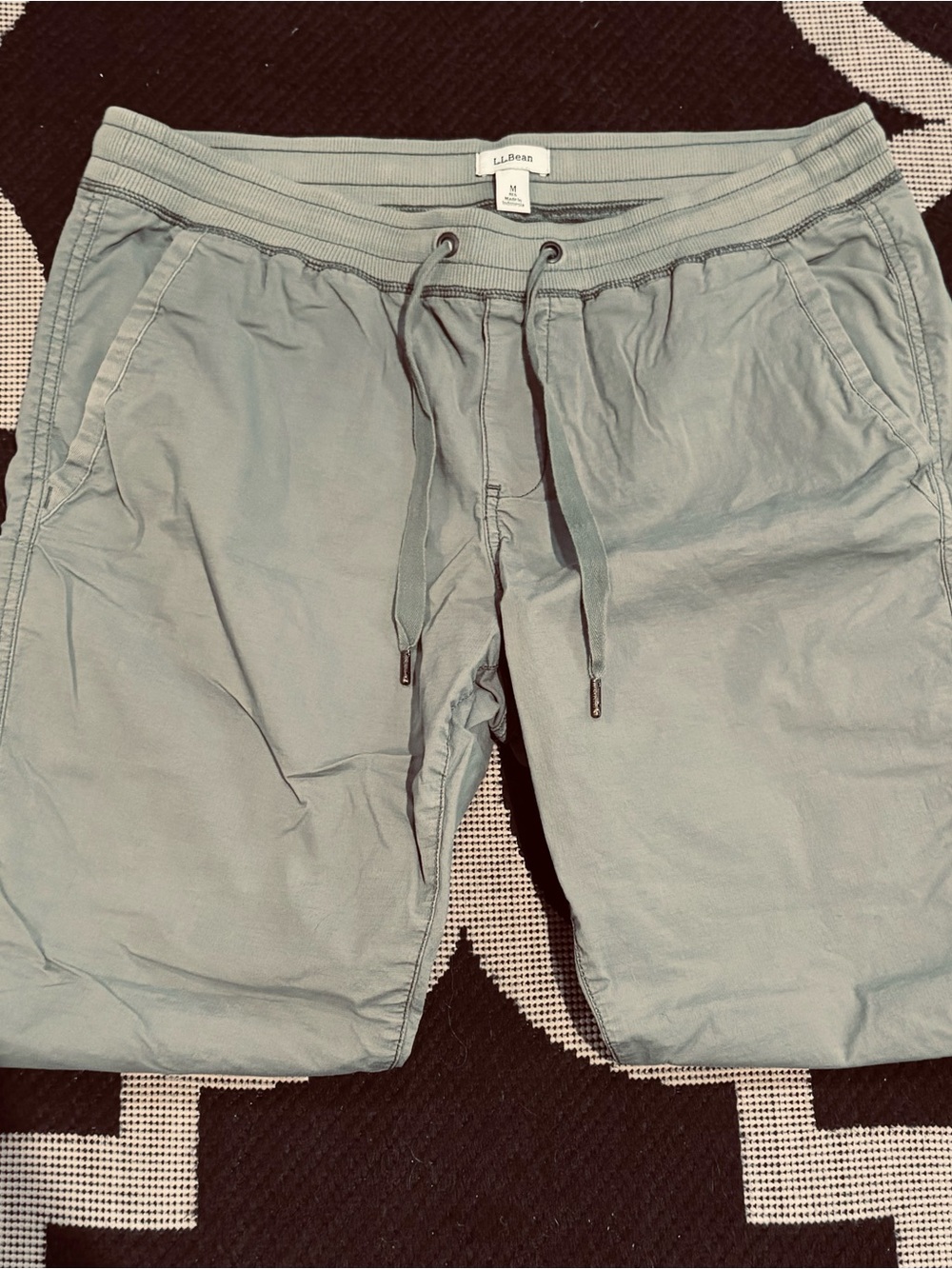 L.L. Bean Women’s Drawstring Capris- Sage Green - size medium